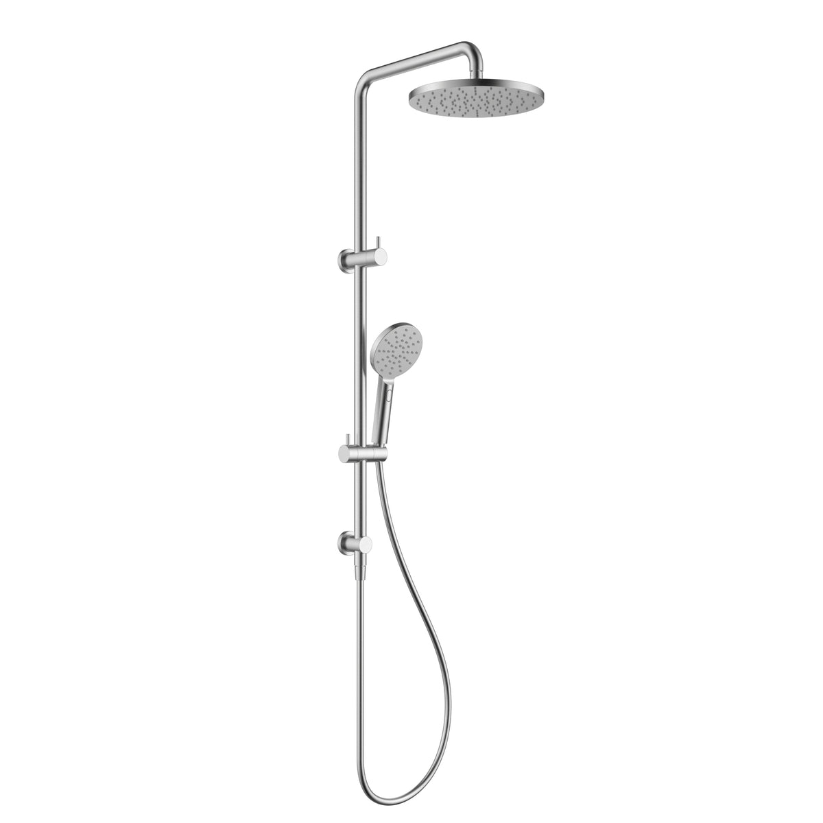 Mia Multi-Function Twin Shower Set 250mm Chrome