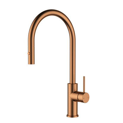 Slimline SS Gooseneck Pull-Out Sink Mixer 4.5L/Min Chrome