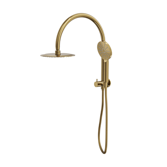 Linsol Archie Short Shower Combination With Multifunction Handpiece and 200mm Round Head