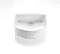 Vito Geneva Fluted Arch Premium Ceramic Above-Counter Basin 415 x 365 x 120mm