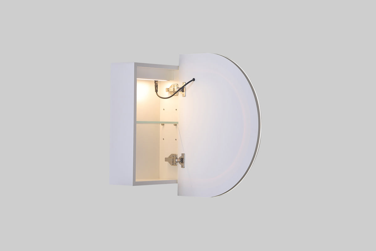3 Lights PVC Shaving Cabinet 900 x 600 x 155mm