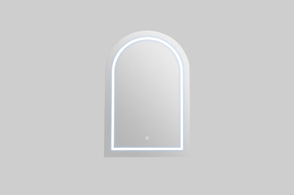 Allison Arch 3-Light PVC Shaving Cabinet 600 x 900 x 155mm