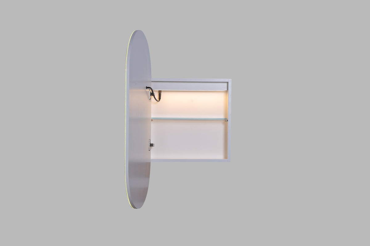 Allison Pill 3 Lights PVC Shaving Cabinet 450 x 900 x 155mm