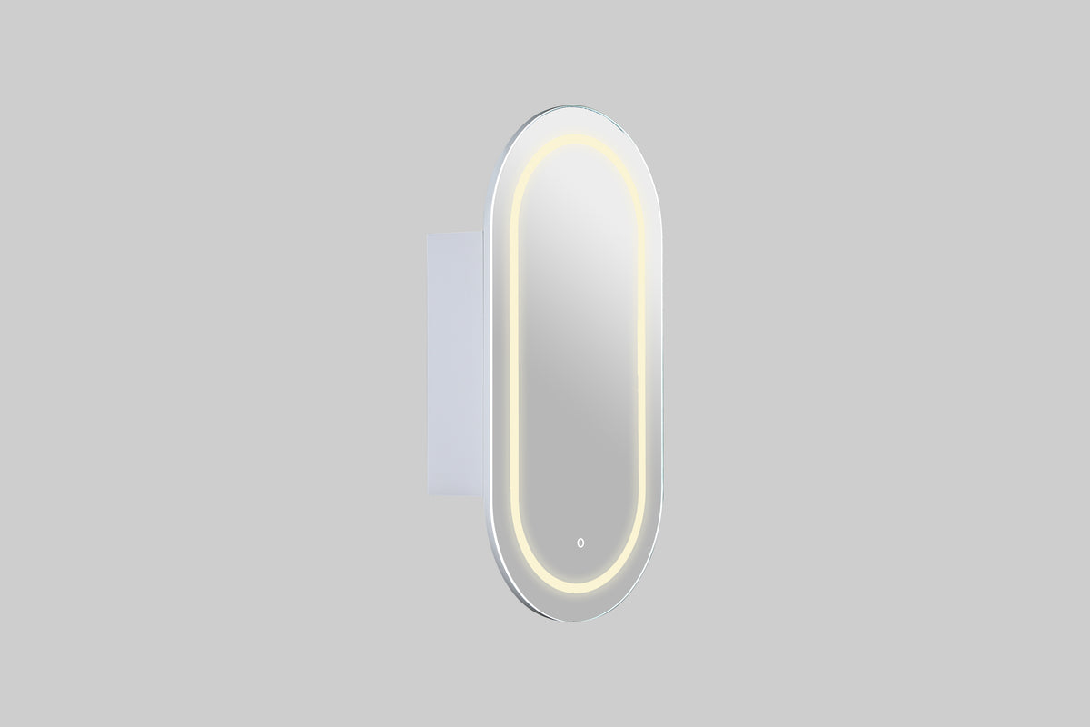 Allison Pill 3 Lights PVC Shaving Cabinet 450 x 900 x 155mm