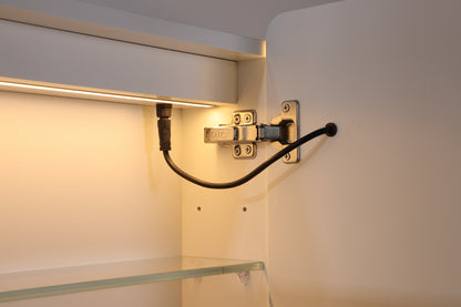 Avola 3 Lights PVC Shaving Cabinet 1200 x 750 x 155mm