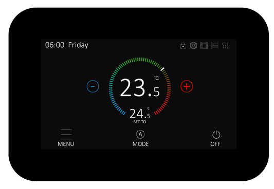 Linsol Konnect 13cm Dual Thermostat