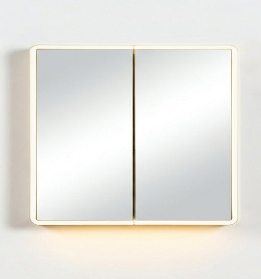 Avola LK-ALMC900MW-3LIGHTS PVC LED Mirror Cabinet 900mm