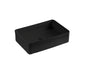 Crete Rectangle Fluted Basin