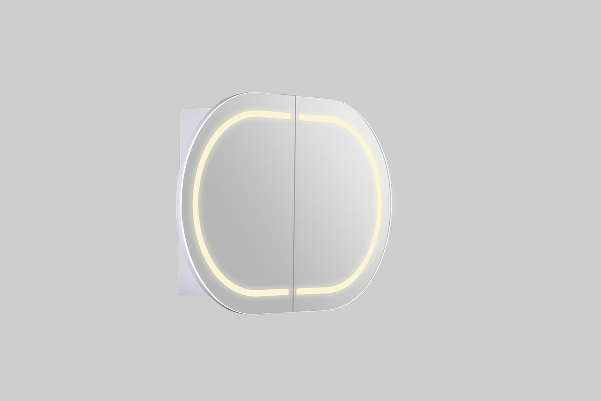 3 Lights PVC Shaving Cabinet 900 x 600 x 155mm