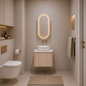 Allison Pill 3 Lights PVC Shaving Cabinet 450 x 900 x 155mm