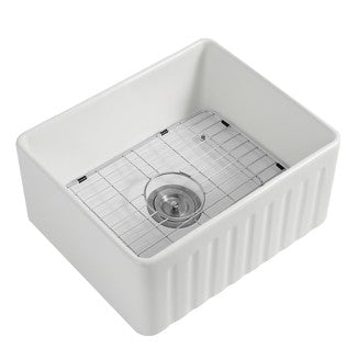 Roccia LK-S-RFFC610 Fine Fireclay Farmhouse Butler Sink 610mm