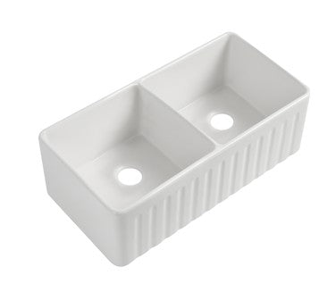 Roccia LK-D-RFFC835 Fine Fireclay Farmhouse Butler Sink 835mm