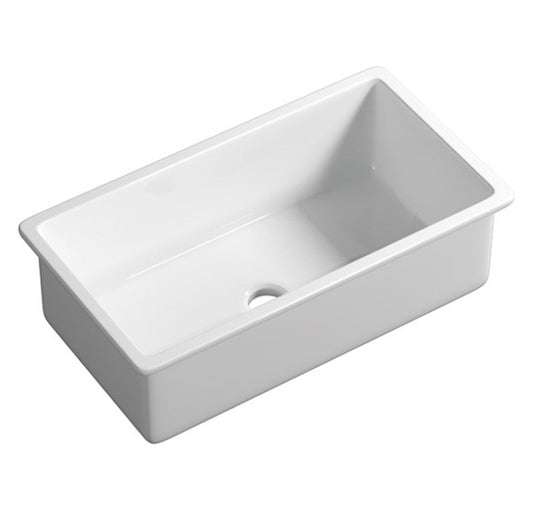 Procida LK-S-PFC813 Fireclay Inset Undermount Sink 813mm