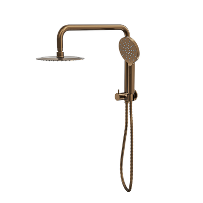 Linsol Sofia Short Shower Combination With Multifunction Handpiece and 200mm Round Head