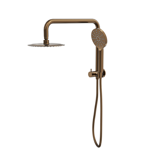 Linsol Sofia Short Shower Combination With Multifunction Handpiece and 200mm Round Head