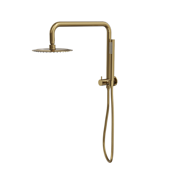Linsol Sofia Short Shower Combination With Slim Handpiece and 200mm Round Head