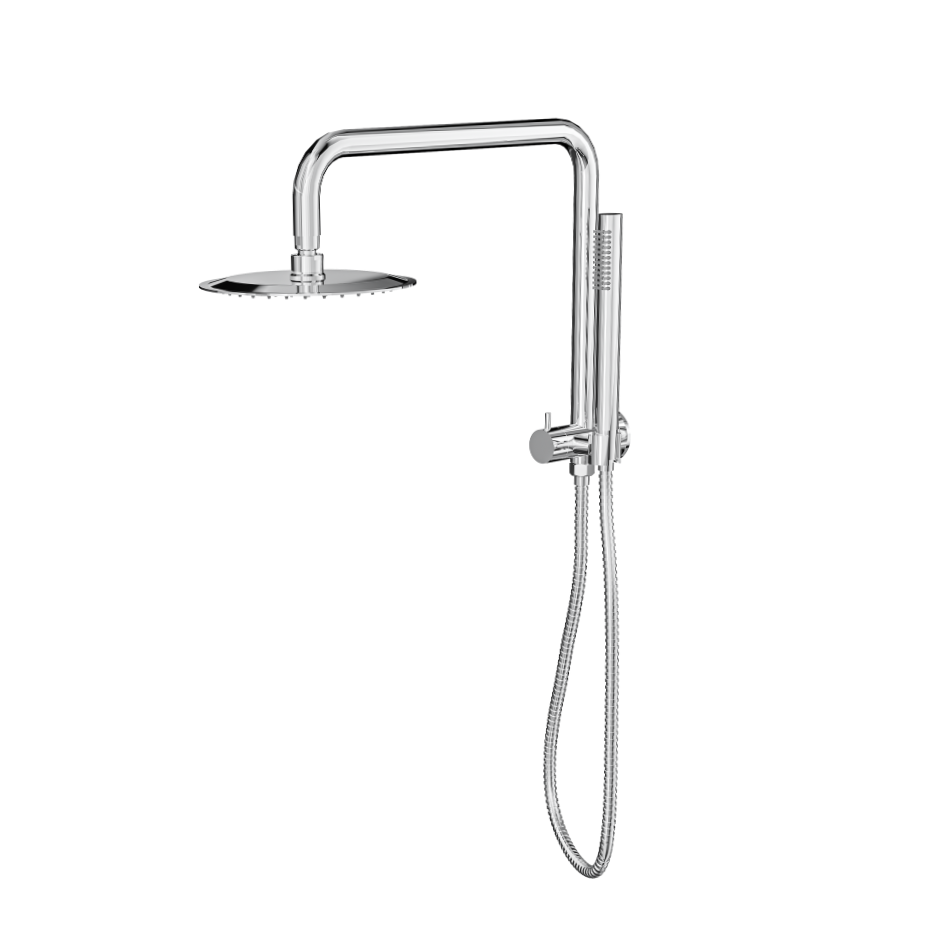 Linsol Sofia Short Shower Combination With Slim Handpiece and 200mm Round Head
