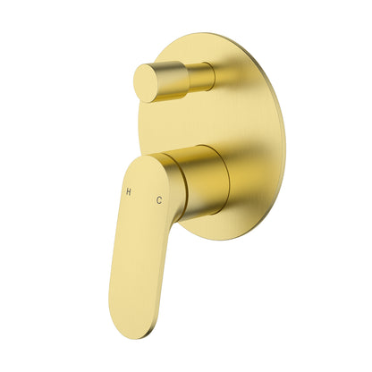 Sulu II Wall Diverter Mixer 1Plate By Ikon